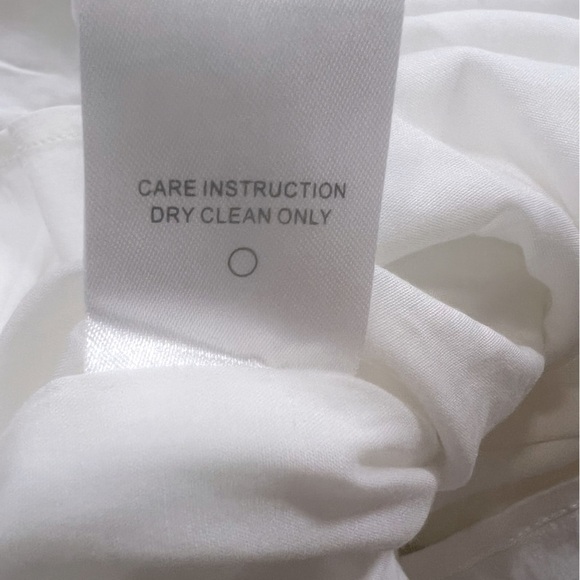 LPA | Academia Poet Peasant Prairie Shirt Dress Blouse Tunic White | XS - Picture 8 of 8